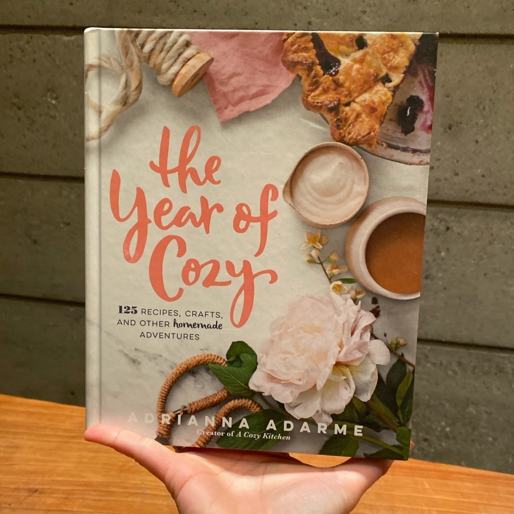 Hardcover “The Year of Cozy” by Adriana Adarme